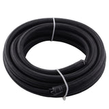SPELAB 6AN 1/3/5 Meter PTFE E85 Hose, Nylon Stainless Steel Braided Fuel Injection Line Black