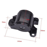 92-25 Honda Civic 94-01 Acura Integra B/D-Series Billet 3 Bolt Post Engine Mount Kit Black