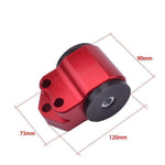 92-25 Honda Civic 94-01 Acura Integra B/D-Series Billet 3 Bolt Post Engine Mount Kit Red