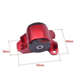 92-25 Honda Civic 94-01 Acura Integra B/D-Series Billet 3 Bolt Post Engine Mount Kit Red