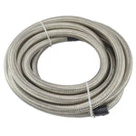 16Ft/5 Meter AN4 Fuel Fittings Hose End Oil Cooler Adaptor+AN4 Stainless Steel Braided Oil Hose Line+AN Adjustable Spanner