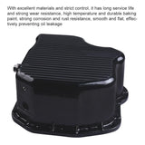 Aluminum Deep Engine Oil Pan (Black) Compatible with 2001-2010 Chevy/GMC 6.6L Duramax Diesel