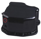 Aluminum Deep Engine Oil Pan (Black) Compatible with 2001-2010 Chevy/GMC 6.6L Duramax Diesel