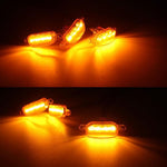 SPELAB BASIKER Auto Front Grille Lights for 2004-2019 Ford F150 Raptor F250 External White LED Lights-SPELAB