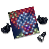 Emoji Car LED Display, Voice & WiFi Connection Controlled Car LED Signs with Car Charger