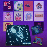 Emoji Car LED Display, Voice & WiFi Connection Controlled Car LED Signs with Car Charger