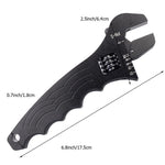 SPELAB Fitting Wrench 3AN-12AN Hose Aluminum Adjustable Tools Spanner HOSE Fitting Tool Used In Fitting Pipe Anodized Spanner