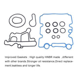 Ford Powerstroke 6.0L V8 F250-550 Super Duty Excursion E350 E450 Engine Oil Cooler Kit Viton Gasket Seal Kit 3C3Z 6A642 CA 904228 904-228 015339 OCK388