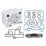 Ford Powerstroke 6.0L V8 F250-550 Super Duty Excursion E350 E450 Engine Oil Cooler Kit Viton Gasket Seal Kit 3C3Z 6A642 CA 904228 904-228 015339 OCK388