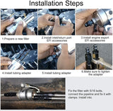 Fuel Filter/Regulator 58 PSI Kit with AN-6 Fittings for LS swaps and EFI conversion