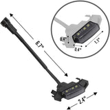 SPELAB Grill LED Lights 4 PCS with Harness & Fuse Upgrade for 2016-2019 Aftermarket Toyota Tacoma TRD PRO Grille