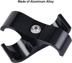 SPELAB Hose Separator Clamp 4AN 6AN 8AN 10AN- 1/4, 3/8, 1/2, 5/8 Fuel line Mounting Clamps, Aluminum Hose Divider for Fuel Hose, Oil Line, Brake Line, Water Pipe and Gas Line