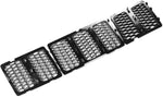 SPELAB JeCar Front Grille Inserts Mesh Honeycomb for 2014-2016 Jeep Grand Cherokee