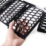 SPELAB JeCar Front Grille Inserts Mesh Honeycomb for 2014-2016 Jeep Grand Cherokee