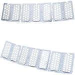 SPELAB JeCar Front Grille Inserts Mesh Honeycomb for 2014-2016 Jeep Grand Cherokee