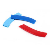 M-Colored Stripe Grille Insert Trims Compatible with 2013-2018 BMW F30 3 Series 316i 318i 320i 328d 328i 335i 340i Kidney Grill (11 Beams, Not Fit 8 Beams)