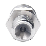 M18*1.5 Fuel Rail Ported Fitting for 2004.5-2010 Chevrolet Silverado GMC Sierra 2004.5-2010 Duramax 6.6L LB7 LLY LBZ LMM Stainless Steel