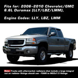 Performance Transmission Cooler Line Upgraded Kit, Compatible With 2006-2010 Chevrolet/GMC 6.6L Duramax LLY/LBZ/LMM