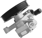Power Steering Pump with Pulley Compatible for Buick Chevrolet GMC Acadia Saturn Outlook 3.6L V6 Replace # 20954812 20-2403 96-2403
