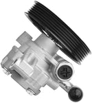 Power Steering Pump with Pulley Compatible for Buick Chevrolet GMC Acadia Saturn Outlook 3.6L V6 Replace # 20954812 20-2403 96-2403