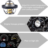 Thermostat Housing Kit Assembly For Chrysler 200 Dodge Avenger Journey Jeep Compass Patriot 2.0L 2.4L 68003582AB