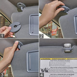 Toyota Tacoma 2005-2012 Left Driver Side Sun Visor 74320-04181-B1