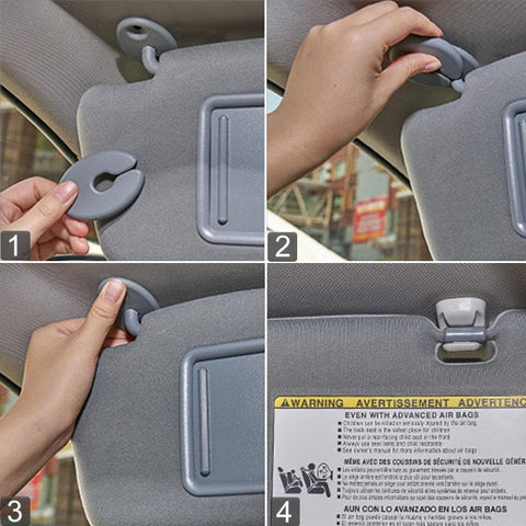 Toyota Tacoma 2005-2012 Left Driver Side Sun Visor 74320-04181-B1