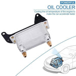 Transmission Torque Converter Oil Cooler Auto Heat Exchanger with Base for Dodge RAM 2500 RAM 3500 Diesel 5.9L 68004317AA 5086946AA