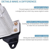 Transmission Torque Converter Oil Cooler Auto Heat Exchanger with Base for Dodge RAM 2500 RAM 3500 Diesel 5.9L 68004317AA 5086946AA