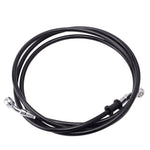 SPELAB Universal Teflon Oil / Fuel Hose 28 Degree Fittings End Adaptor Car PTFE Tubing Turbo Hose Adapter Pipe Kit 600mm-SPELAB