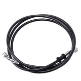 SPELAB Universal Teflon Oil / Fuel Hose 28 Degree Fittings End Adaptor Car PTFE Tubing Turbo Hose Adapter Pipe Kit 600mm-SPELAB