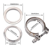 SPELAB 2.0/2.25/2.5 V-Band Clamp With Stainless Steel Male&Female Interlocking Flanges
