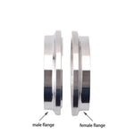 SPELAB 2.0/2.25/2.5 V-Band Clamp With Stainless Steel Male&Female Interlocking Flanges