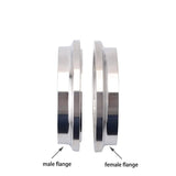 SPELAB 2.0/2.25/2.5 V-Band Clamp With Stainless Steel Male&Female Interlocking Flanges
