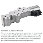 VVT Variable Valve Timing Control Solenoid For Nissan Altima, Frontier and More, Left and Right Side Pair Set