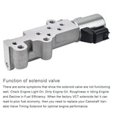VVT Variable Valve Timing Control Solenoid For Nissan Altima, Frontier and More, Left and Right Side Pair Set