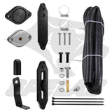SPELAB 2011-2023 Ford 6.7L Powerstroke Diesel EGR Delete Kit w/Coolant Bypass Black