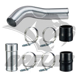 3.5" Hot Side Intercooler Pipe Kit For 2011-2016 6.7 Powerstroke Diesel Ford F250 F350 F450