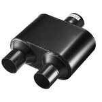 Super 10 Series Center In Dual Out Exhaust Muffler | SPELAB