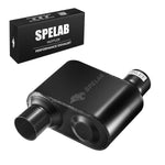 Super 10 Series Offset In Offset Out Exhaust Muffler | SPELAB