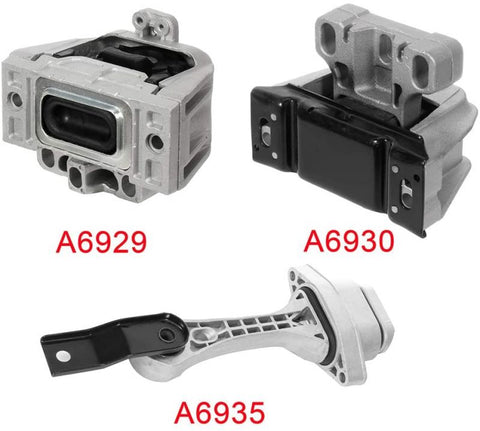 Engine Mount （A6929 A6935 A6930）for Volkswagen Golf for Volkswagen Type 1