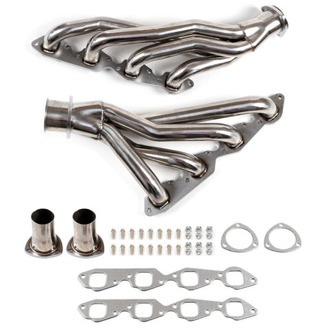 Stainle SS Steel Shorty Headers For Chevrolet Bel Air Biscayne 1 Pcs