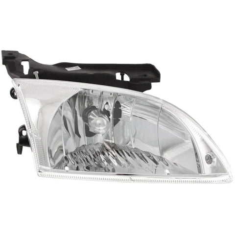 Headlight Set For 2000-2002 Chevrolet Cavalier Left and Right With Bulb 2Pc