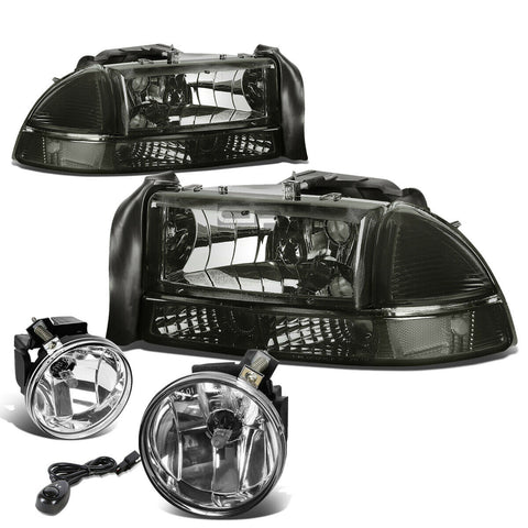 SMOKED HEADLIGHT+CLEA