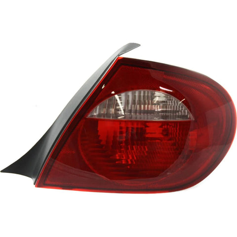 Halogen Tail Light For 2003-2005 Dodge Neon Right Clear & Red Lens