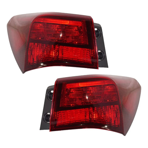 Tail Light Set For 2018-2020 Acura TLX Left and Right Clear Lens Halogen