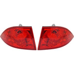 Set of 2 Tail Light For 2006-2008 Buick Lucerne CX LH & RH Outer w/ Bulb