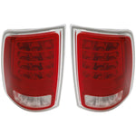 Tail Light For 2013-2018 Ram 1500 2500 Left and Right Clear/Red Halogen Assembly