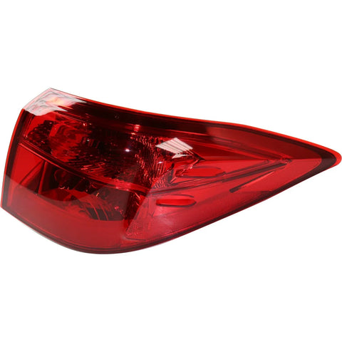 Tail Light Assembly For 2017-2019 Toyota Corolla SE XLE XSE Passenger Side
