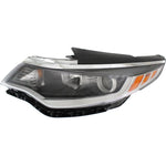 Headlight For 2016-2018 Kia Optima Driver Side Halogen Clear Lens